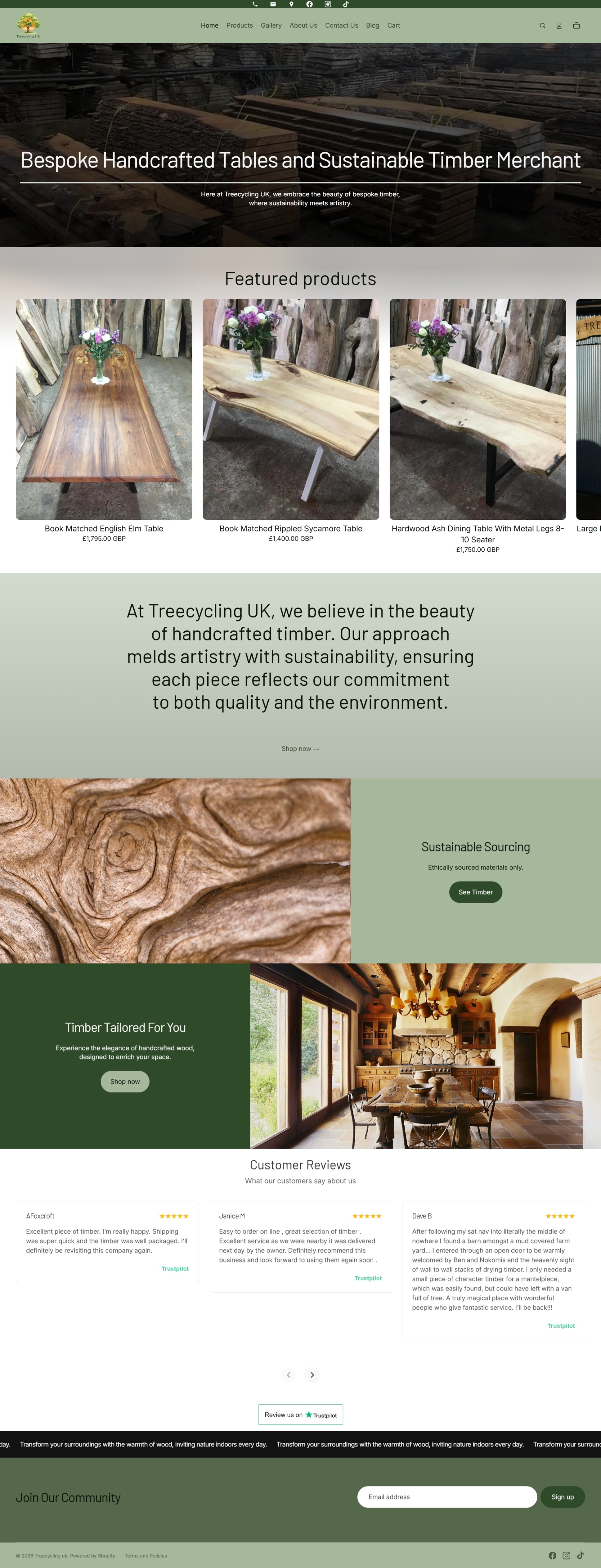 Treecycling UK — after